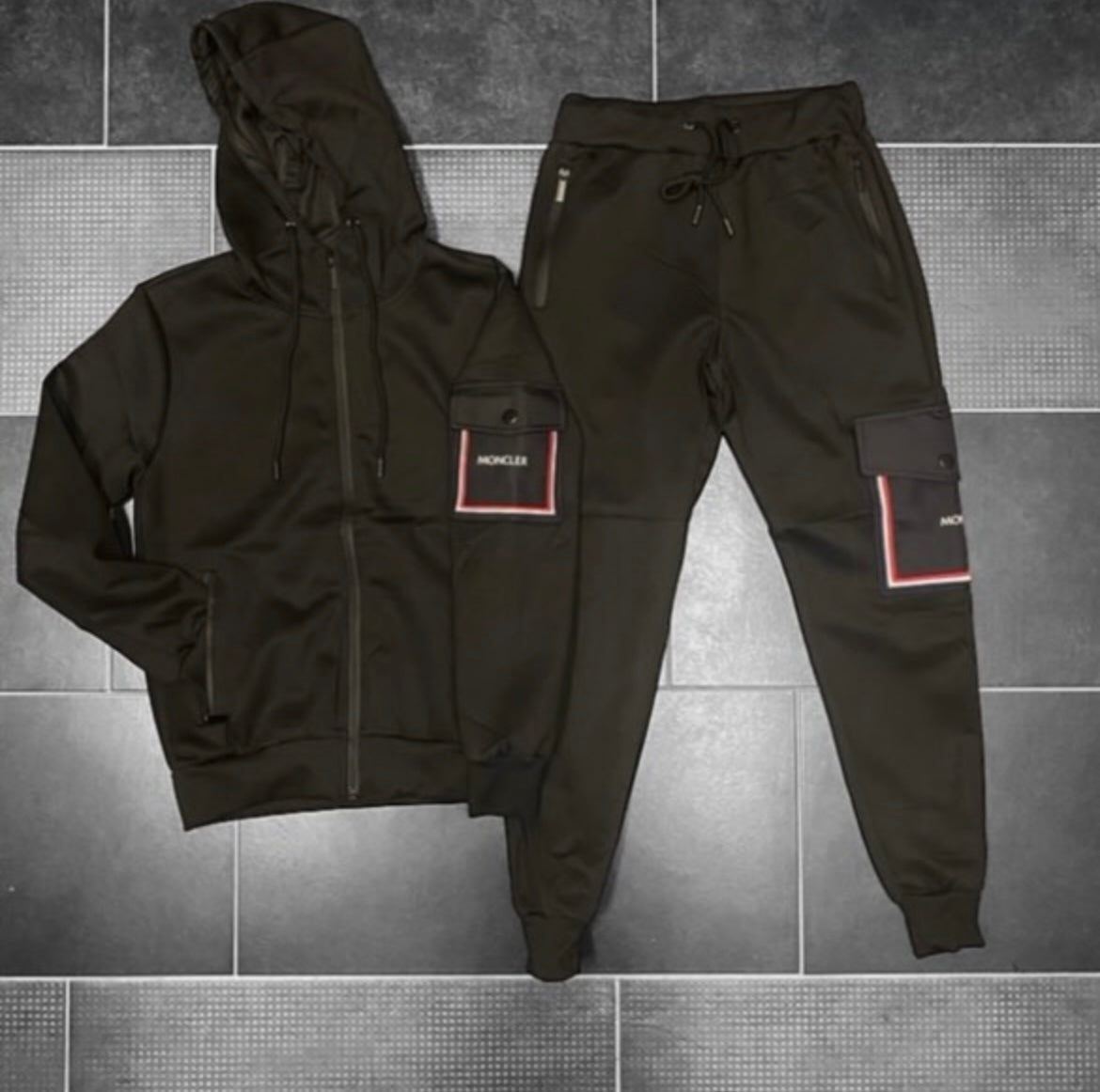 Moncler Men’s Premium Tracksuit Set